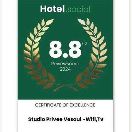 Studio Privee Vesoul -Wifi,Tv,Clim,Parking Gratuit Exteriér fotografie